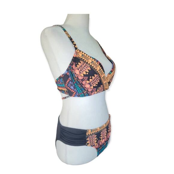 Seafolly Boho Bikini Women’s Multicolor Two‎ Piece Swimsuit Australia - Picture 8 of 15